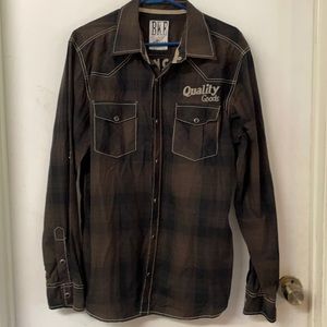 BKE Vintage Men’s Pearl Snap Shirt